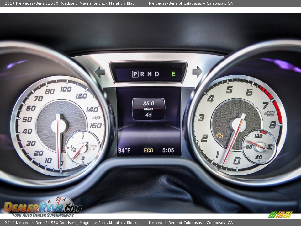 2014 Mercedes-Benz SL 550 Roadster Gauges Photo #6