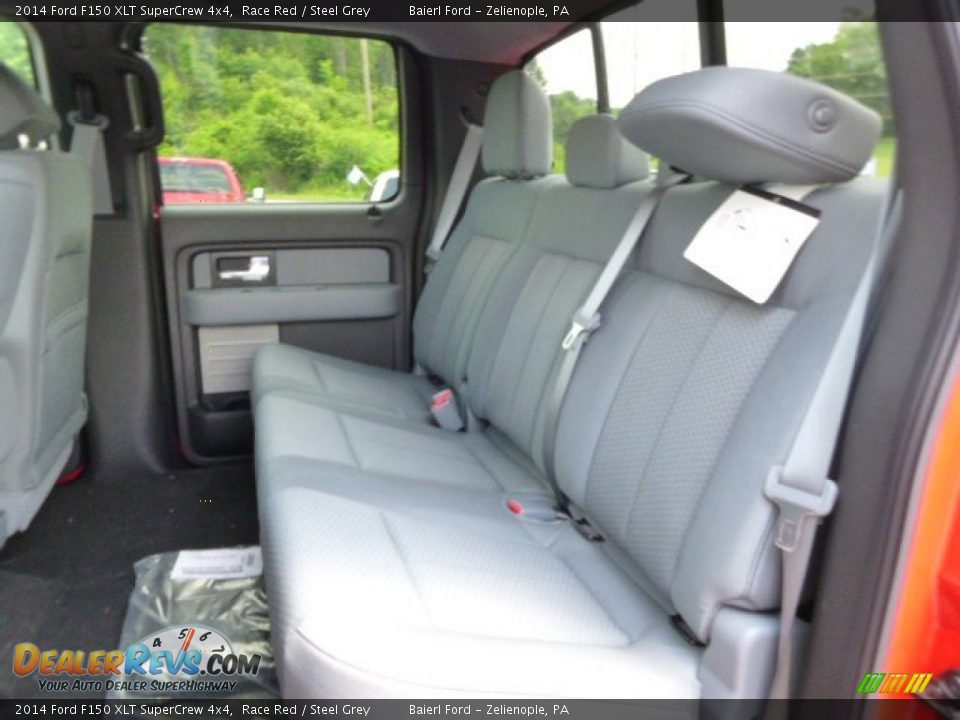 2014 Ford F150 XLT SuperCrew 4x4 Race Red / Steel Grey Photo #11