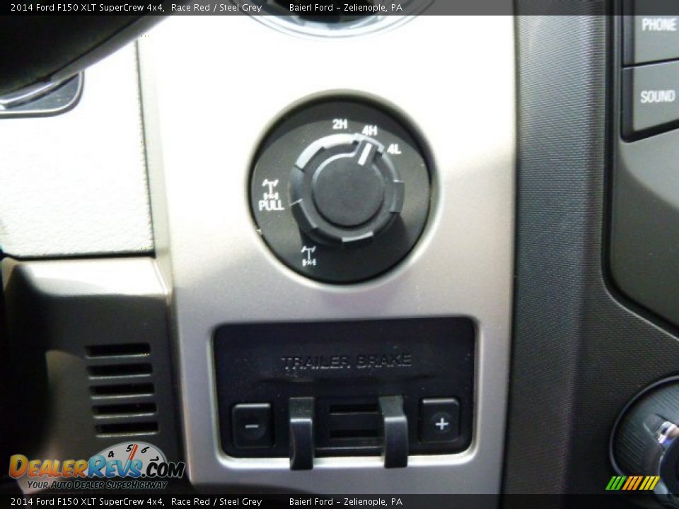 2014 Ford F150 XLT SuperCrew 4x4 Race Red / Steel Grey Photo #16