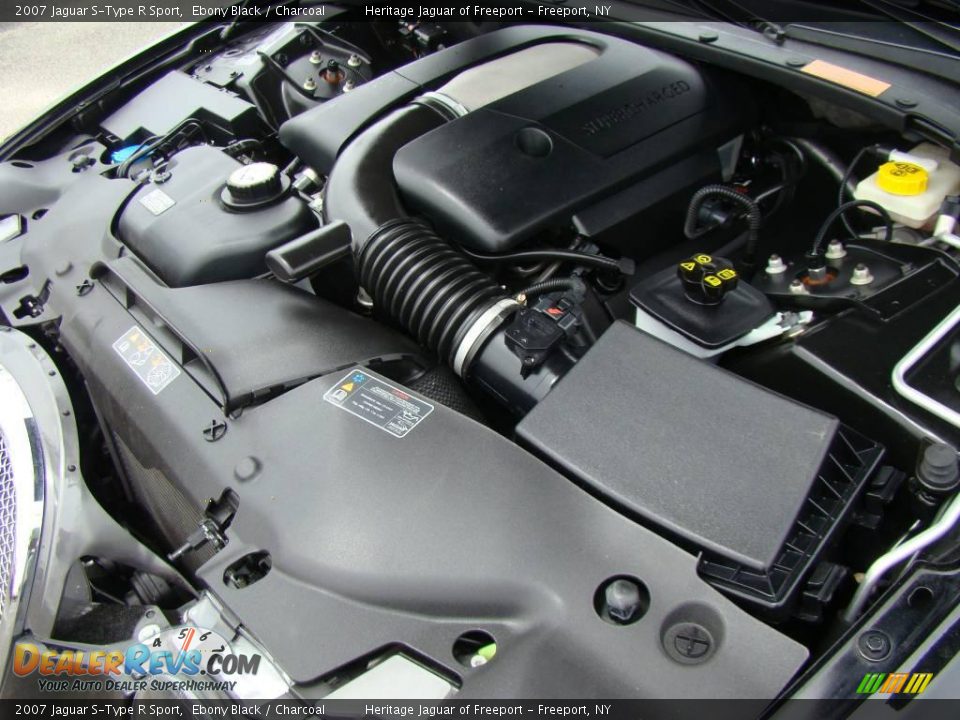 2007 Jaguar S-Type R Sport 4.2L Supercharged DOHC 32V VVT V8 Engine Photo #29