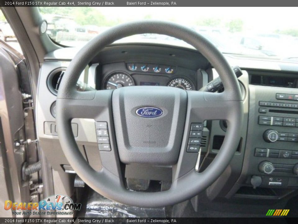 2014 Ford F150 STX Regular Cab 4x4 Steering Wheel Photo #18