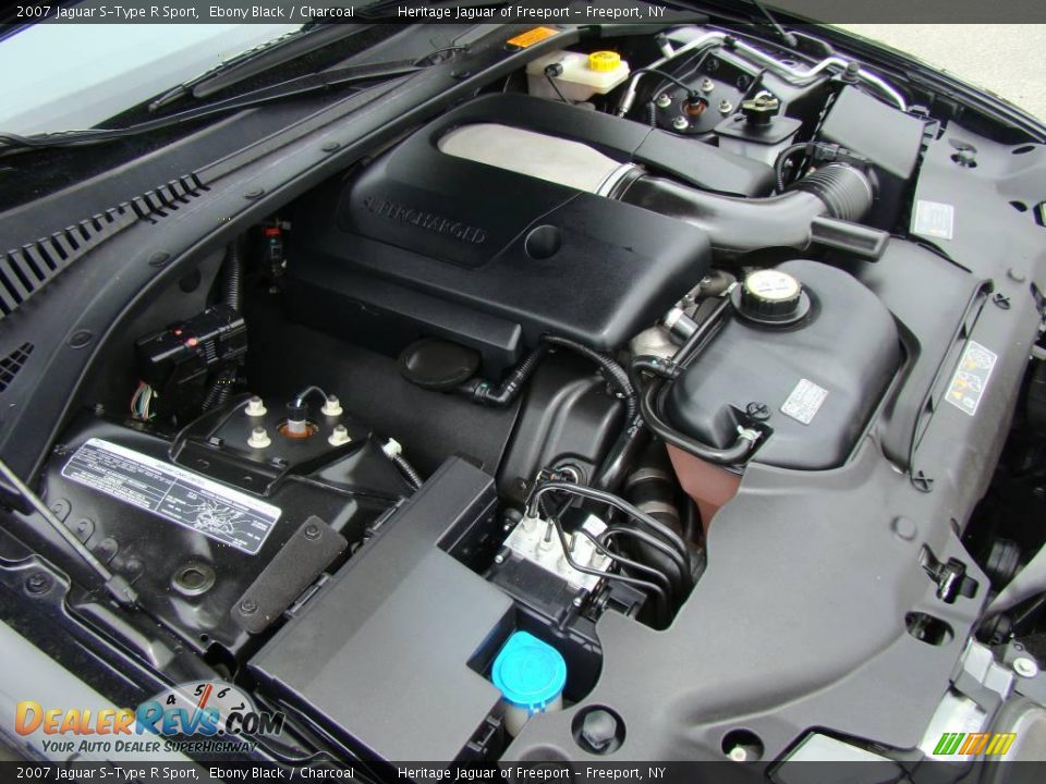 2007 Jaguar S-Type R Sport 4.2L Supercharged DOHC 32V VVT V8 Engine Photo #31