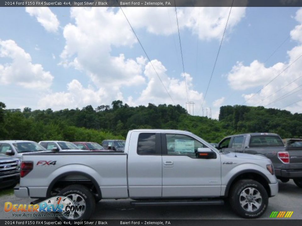 2014 Ford F150 FX4 SuperCab 4x4 Ingot Silver / Black Photo #1