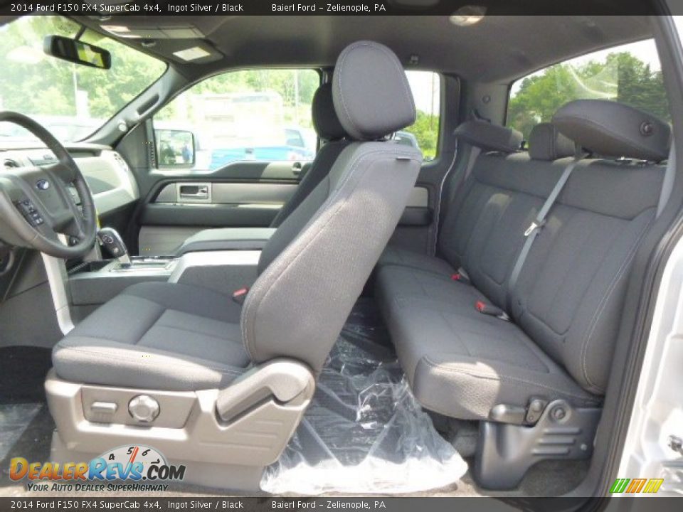 2014 Ford F150 FX4 SuperCab 4x4 Ingot Silver / Black Photo #12