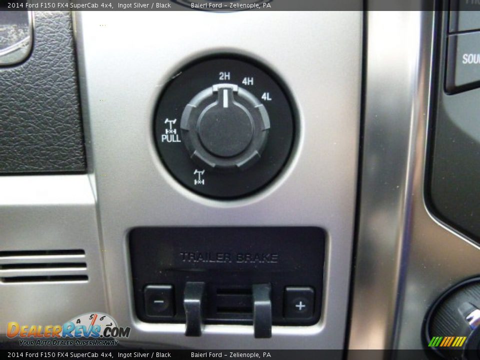 2014 Ford F150 FX4 SuperCab 4x4 Ingot Silver / Black Photo #15