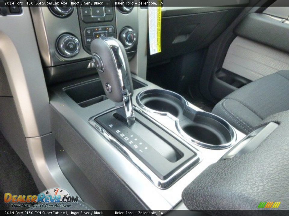 2014 Ford F150 FX4 SuperCab 4x4 Ingot Silver / Black Photo #16