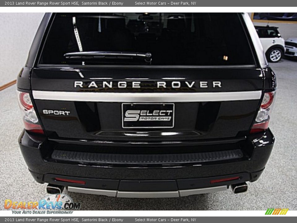 2013 Land Rover Range Rover Sport HSE Santorini Black / Ebony Photo #5