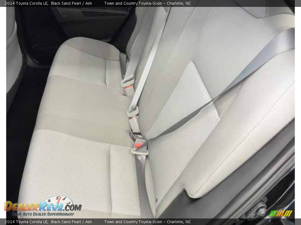 2014 Toyota Corolla LE Black Sand Pearl / Ash Photo #7