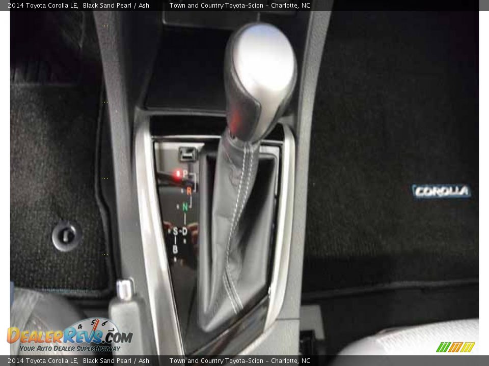 2014 Toyota Corolla LE Black Sand Pearl / Ash Photo #23