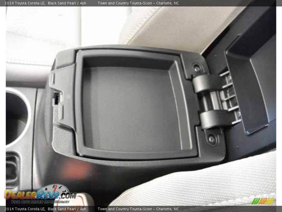 2014 Toyota Corolla LE Black Sand Pearl / Ash Photo #27