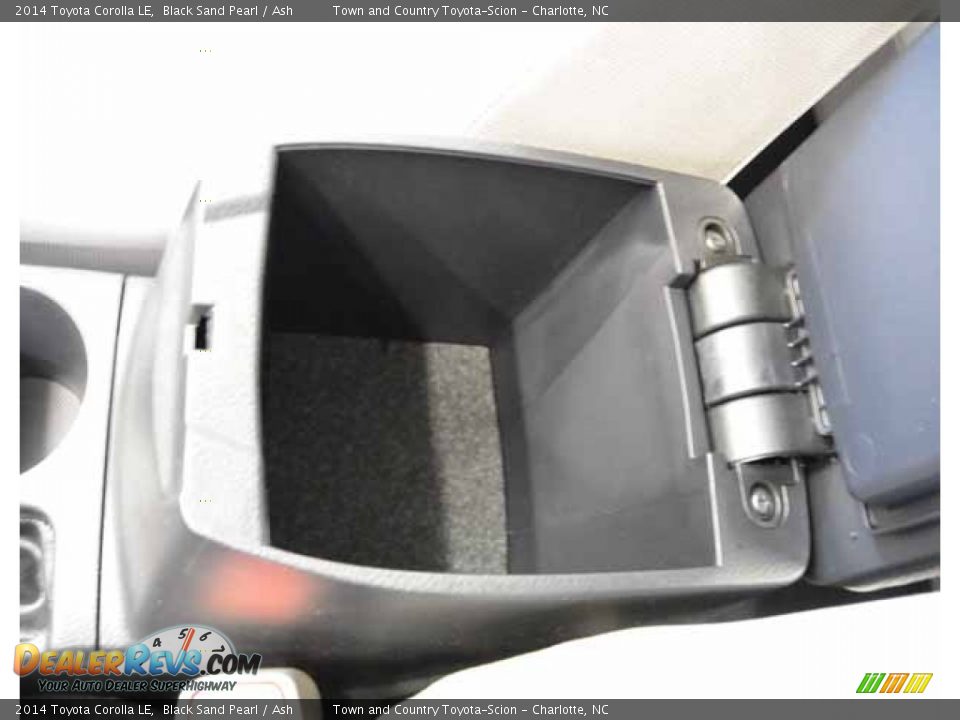 2014 Toyota Corolla LE Black Sand Pearl / Ash Photo #28