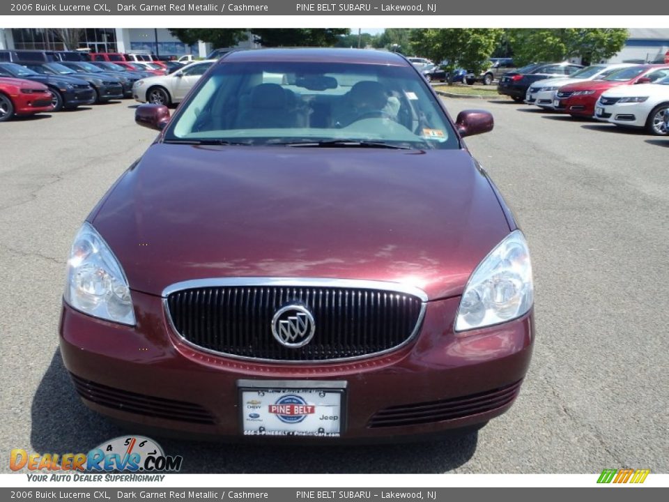 2006 Buick Lucerne CXL Dark Garnet Red Metallic / Cashmere Photo #2