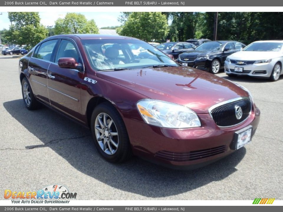 2006 Buick Lucerne CXL Dark Garnet Red Metallic / Cashmere Photo #3