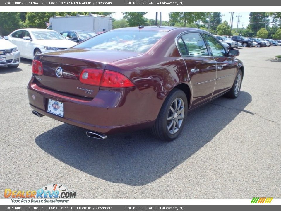 2006 Buick Lucerne CXL Dark Garnet Red Metallic / Cashmere Photo #5