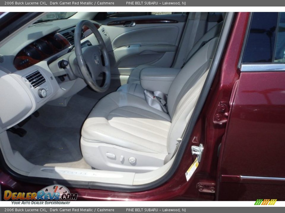 2006 Buick Lucerne CXL Dark Garnet Red Metallic / Cashmere Photo #10