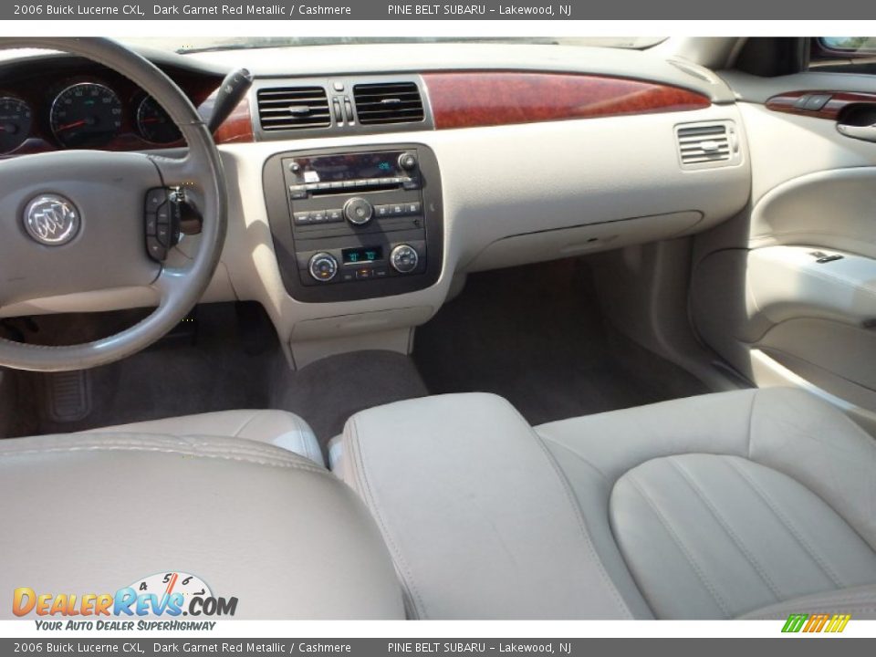 2006 Buick Lucerne CXL Dark Garnet Red Metallic / Cashmere Photo #14