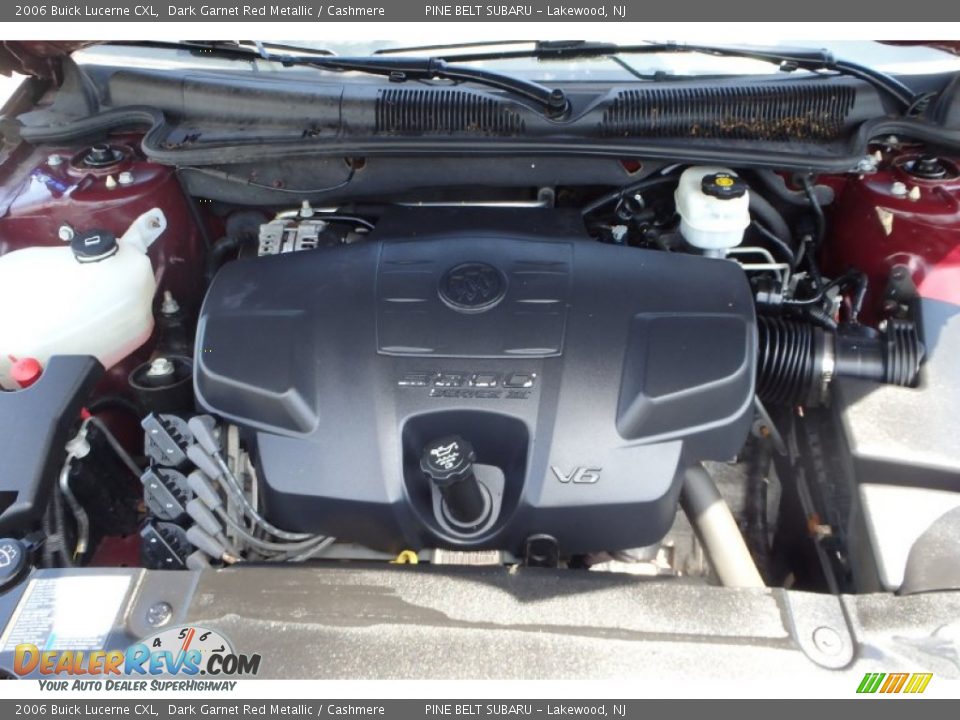 2006 Buick Lucerne CXL Dark Garnet Red Metallic / Cashmere Photo #16