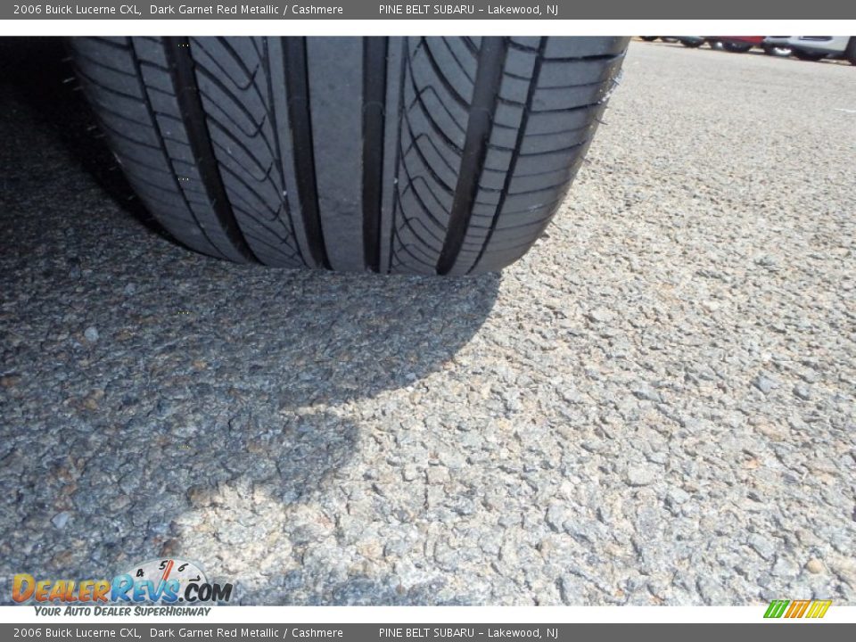 2006 Buick Lucerne CXL Dark Garnet Red Metallic / Cashmere Photo #17