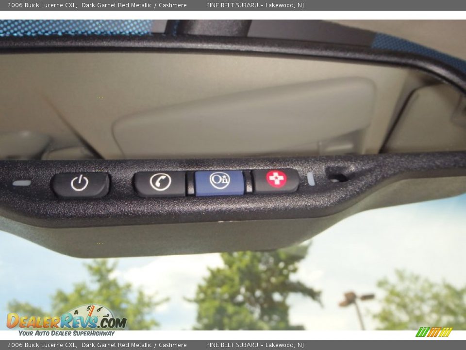 2006 Buick Lucerne CXL Dark Garnet Red Metallic / Cashmere Photo #24