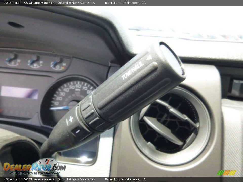 2014 Ford F150 XL SuperCab 4x4 Oxford White / Steel Grey Photo #18