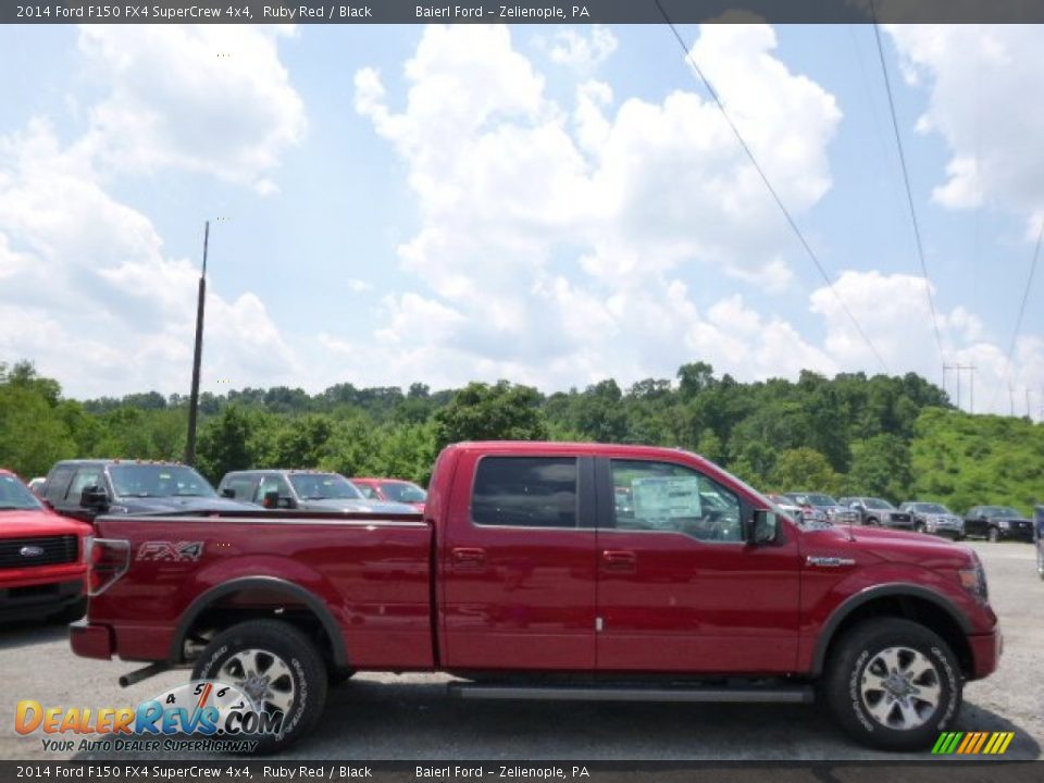 2014 Ford F150 FX4 SuperCrew 4x4 Ruby Red / Black Photo #1