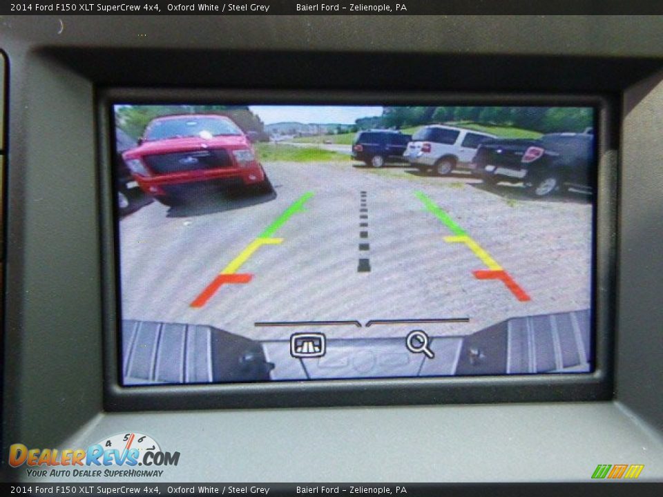2014 Ford F150 XLT SuperCrew 4x4 Oxford White / Steel Grey Photo #15