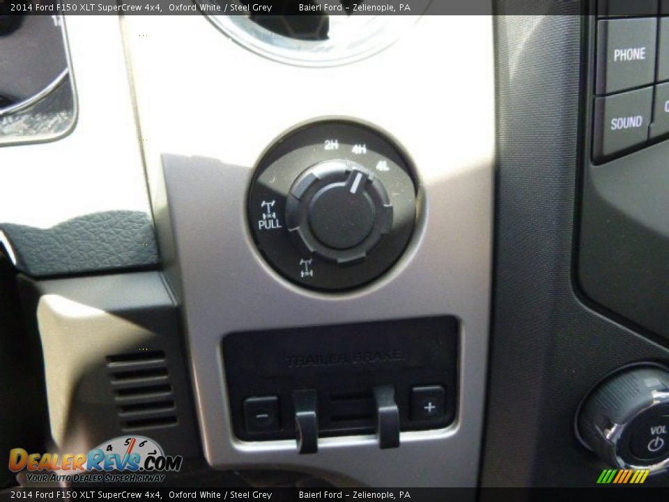 2014 Ford F150 XLT SuperCrew 4x4 Oxford White / Steel Grey Photo #16