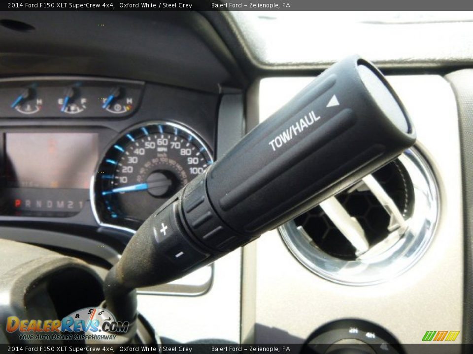 2014 Ford F150 XLT SuperCrew 4x4 Oxford White / Steel Grey Photo #17