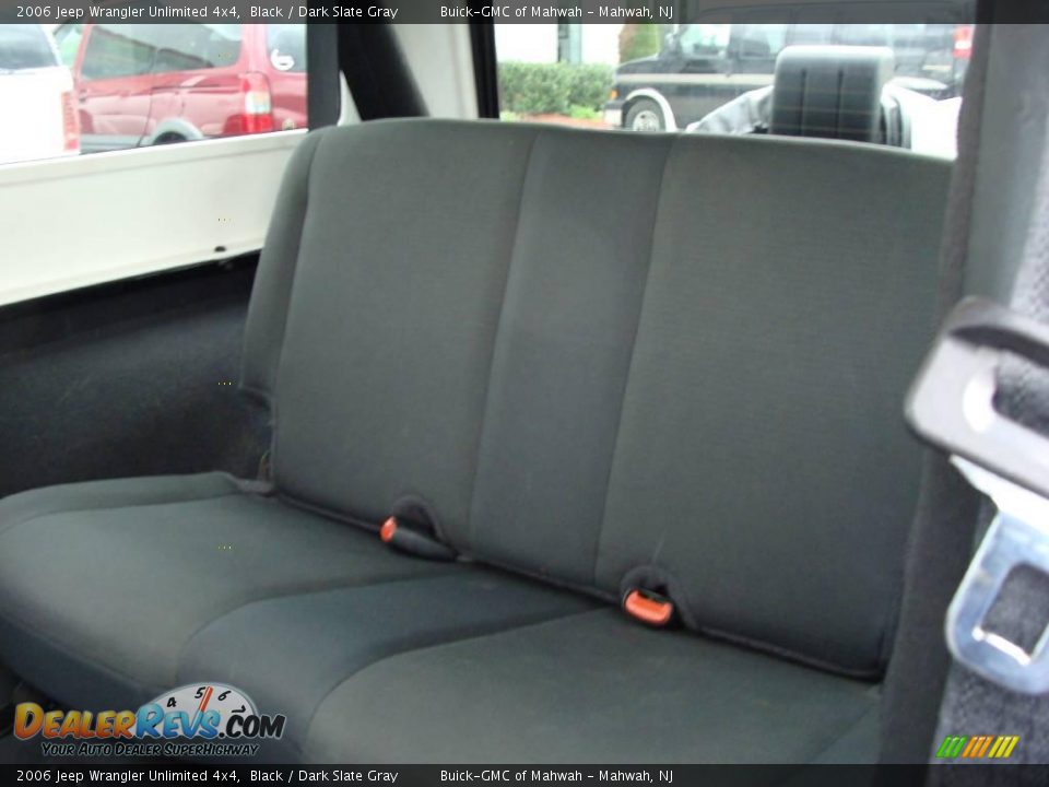 2006 Jeep Wrangler Unlimited 4x4 Black / Dark Slate Gray Photo #19