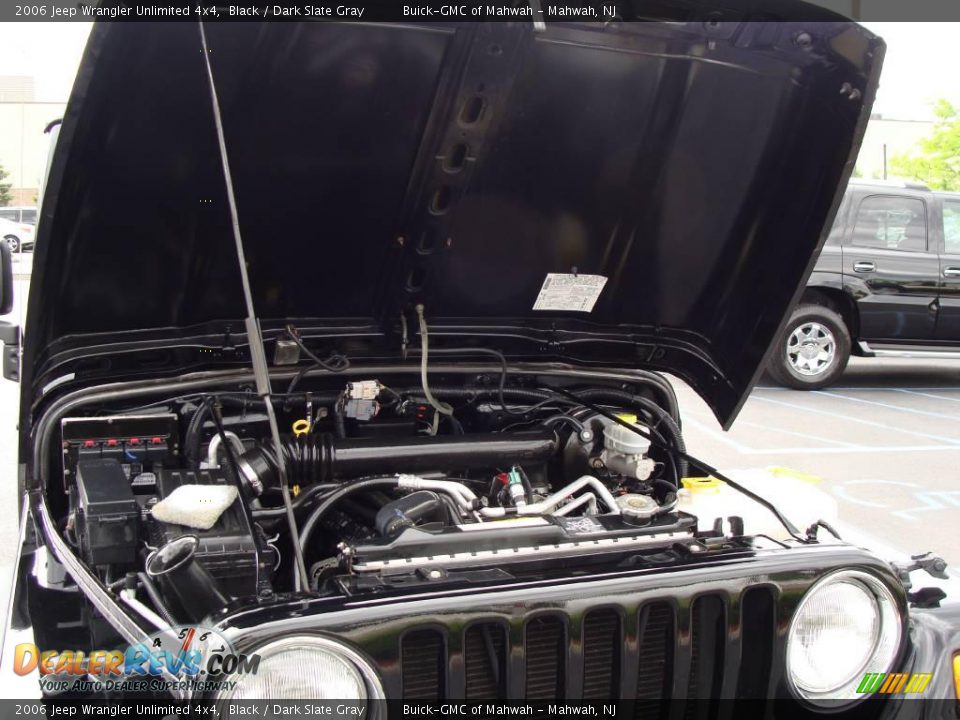 2006 Jeep Wrangler Unlimited 4x4 Black / Dark Slate Gray Photo #27