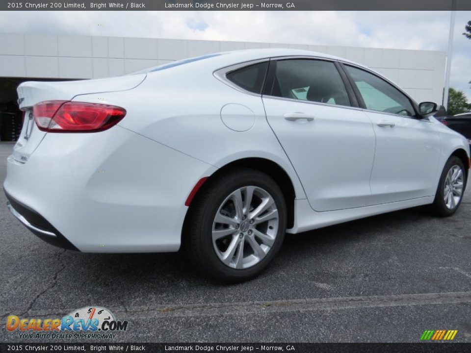 2015 Chrysler 200 Limited Bright White / Black Photo #3
