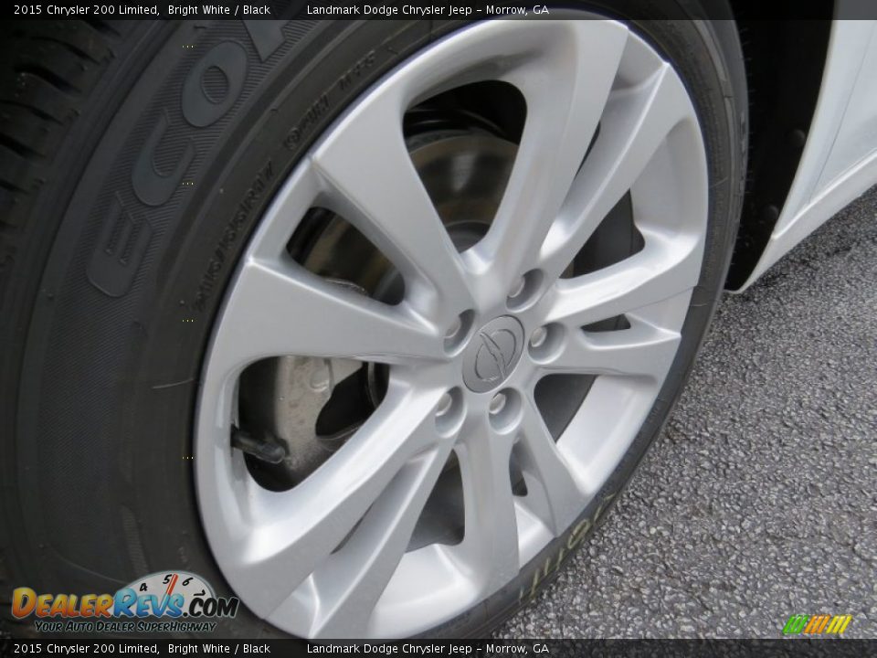 2015 Chrysler 200 Limited Bright White / Black Photo #5