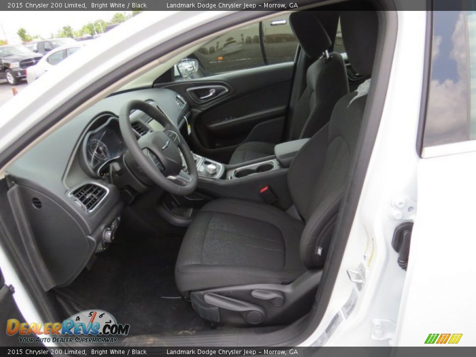 2015 Chrysler 200 Limited Bright White / Black Photo #6