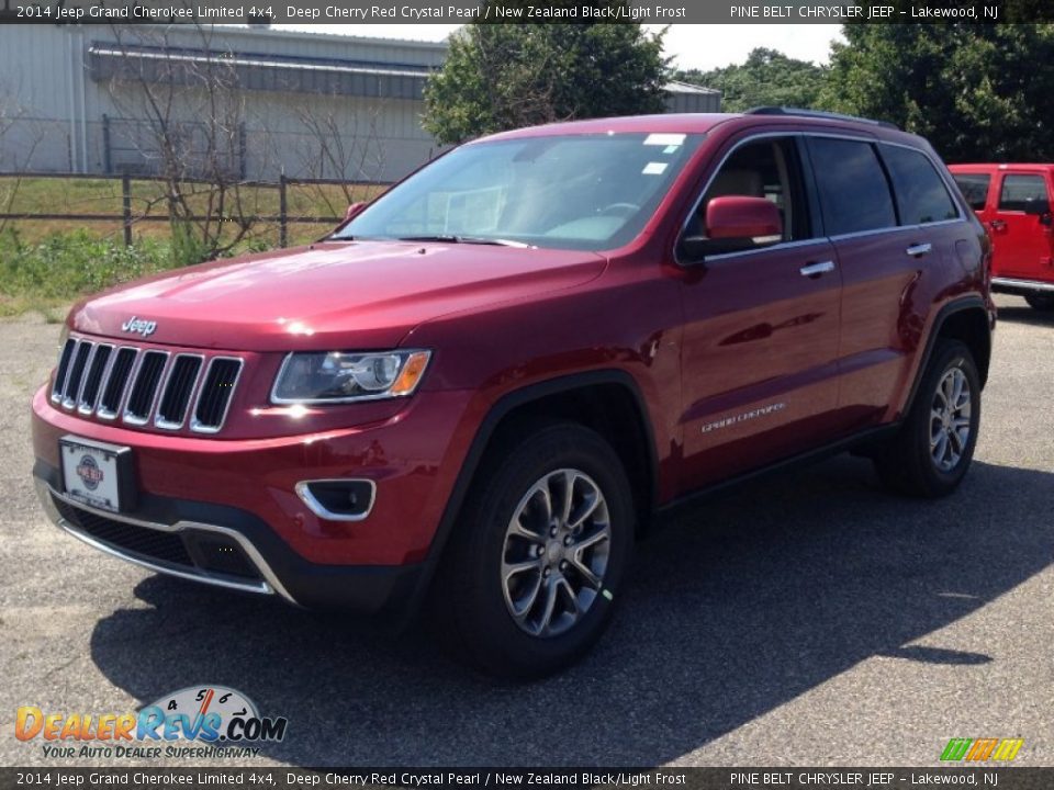 2014 Jeep Grand Cherokee Limited 4x4 Deep Cherry Red Crystal Pearl / New Zealand Black/Light Frost Photo #1