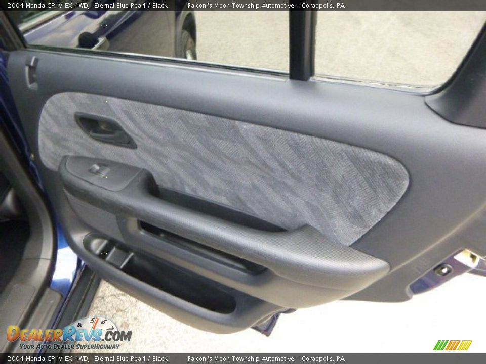 2004 Honda CR-V EX 4WD Eternal Blue Pearl / Black Photo #14