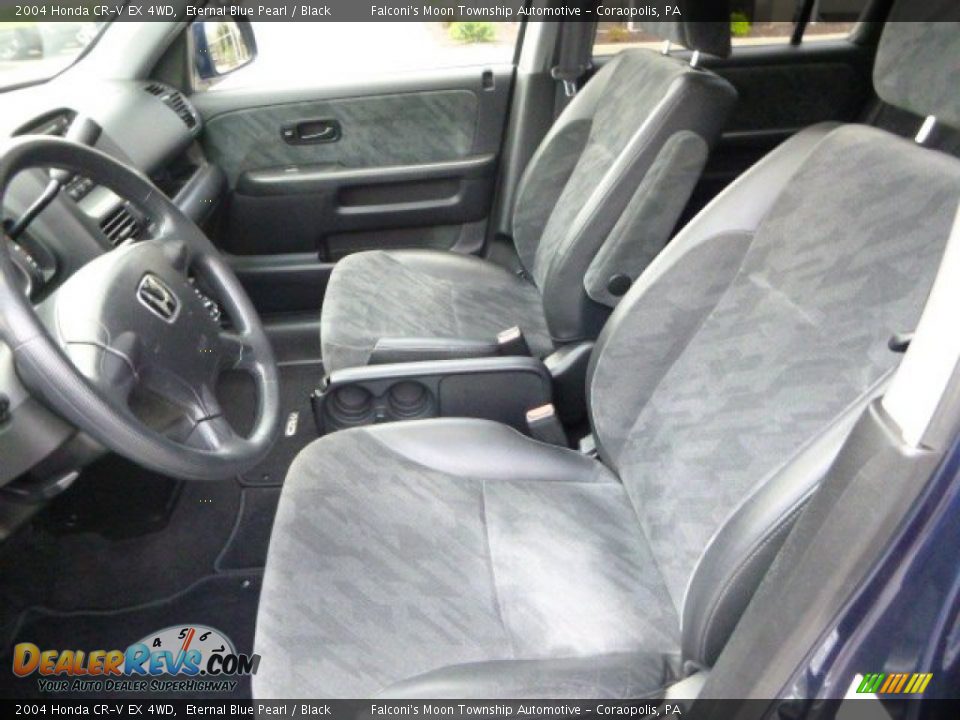 2004 Honda CR-V EX 4WD Eternal Blue Pearl / Black Photo #15