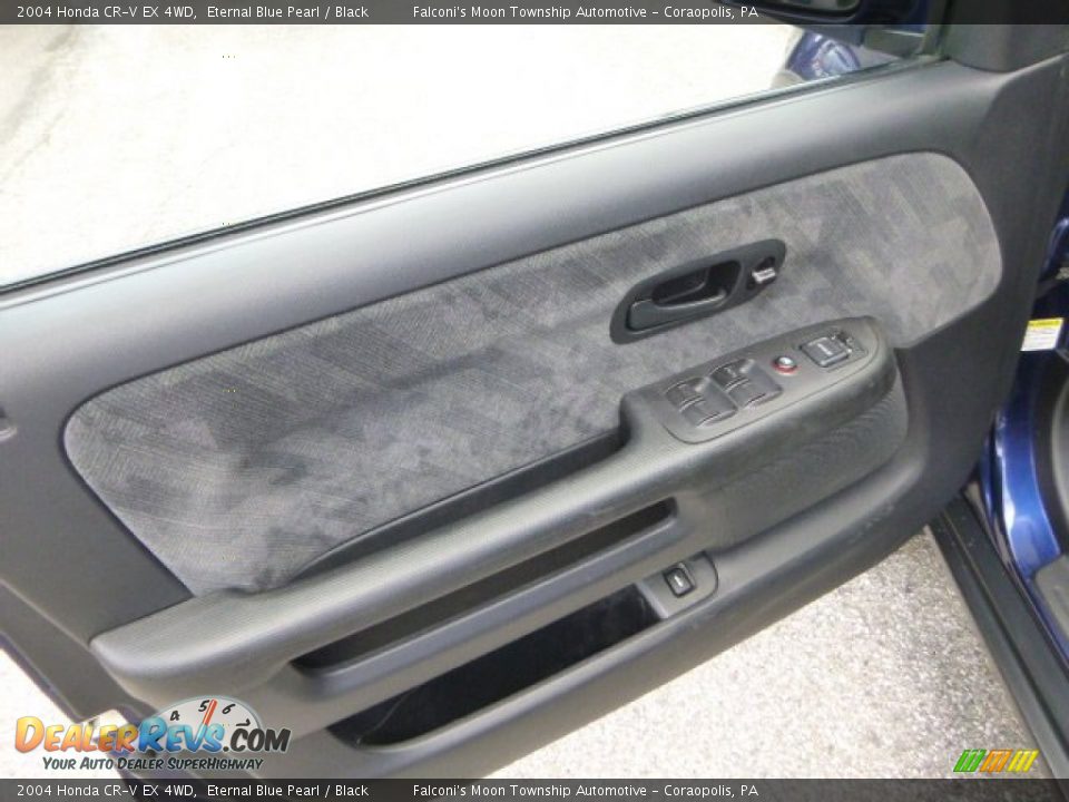 2004 Honda CR-V EX 4WD Eternal Blue Pearl / Black Photo #19
