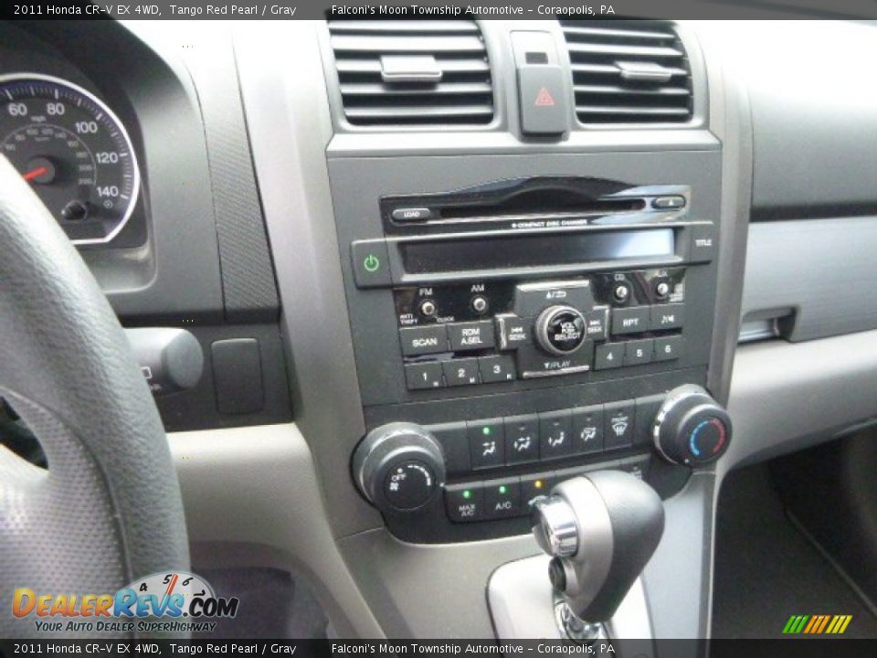 2011 Honda CR-V EX 4WD Tango Red Pearl / Gray Photo #23