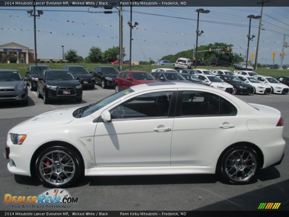 Wicked White 2014 Mitsubishi Lancer Evolution MR Photo #4