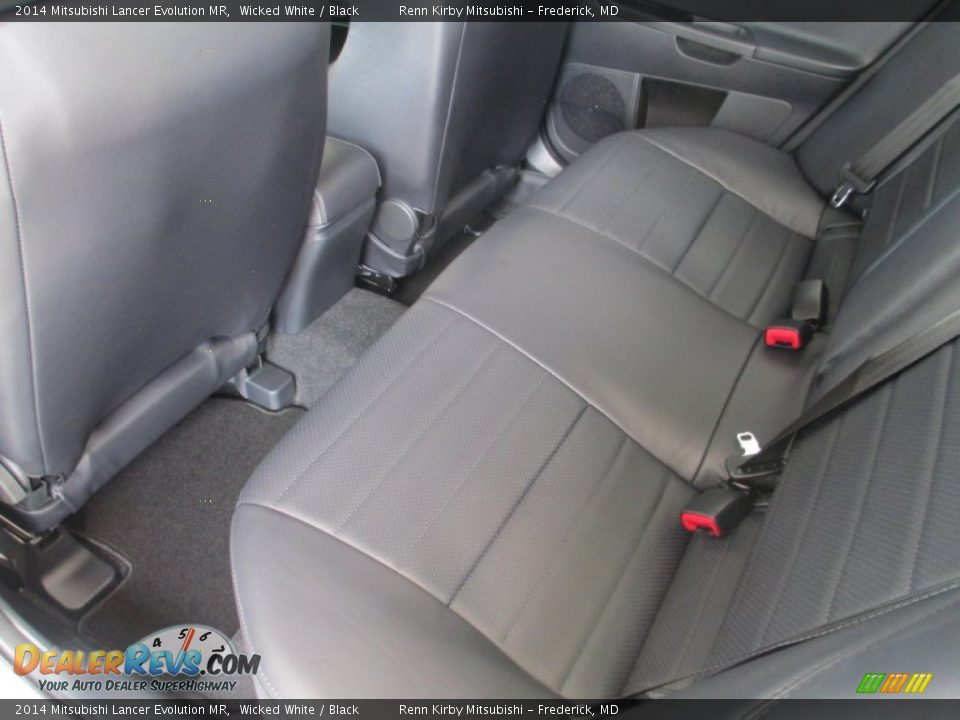Rear Seat of 2014 Mitsubishi Lancer Evolution MR Photo #19