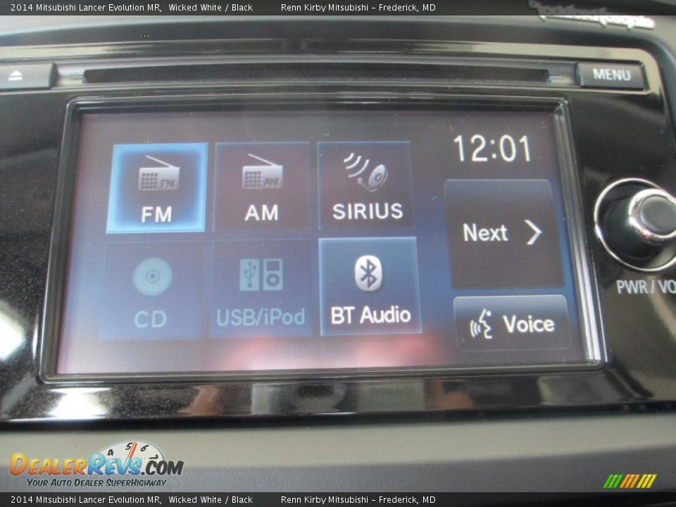 2014 Mitsubishi Lancer Evolution MR Wicked White / Black Photo #30