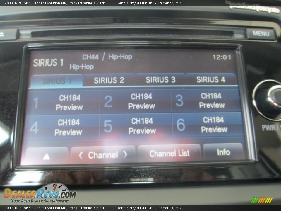 2014 Mitsubishi Lancer Evolution MR Wicked White / Black Photo #31