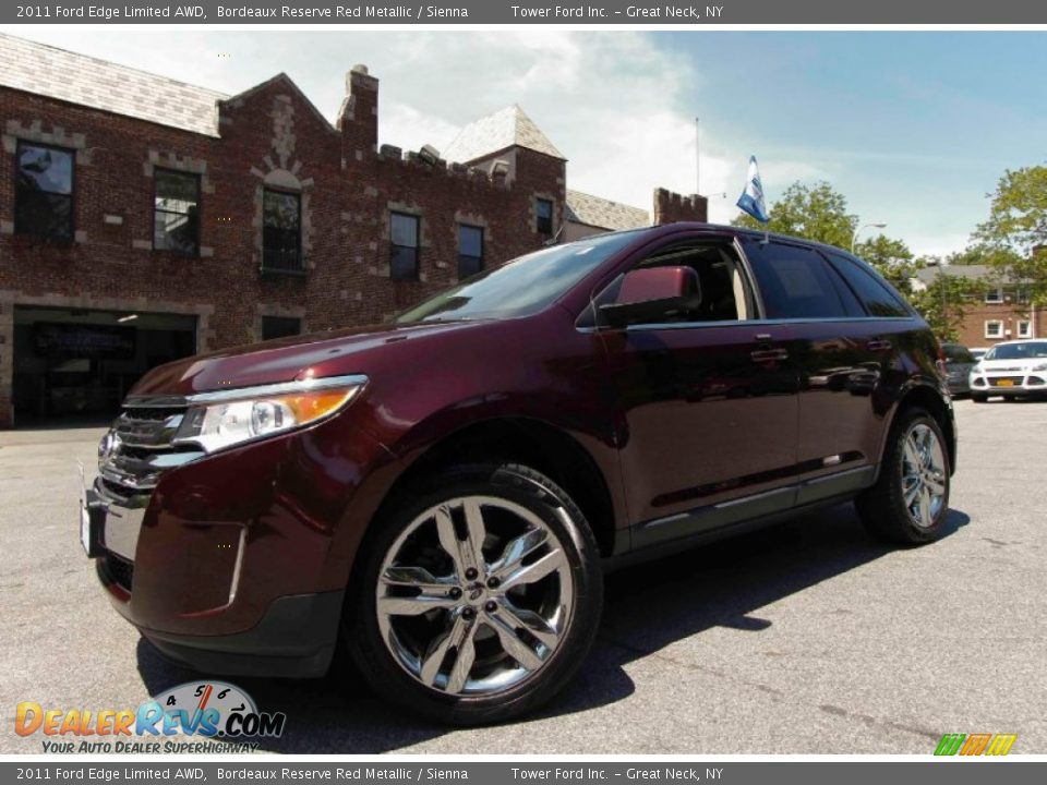 2011 Ford Edge Limited AWD Bordeaux Reserve Red Metallic / Sienna Photo #1