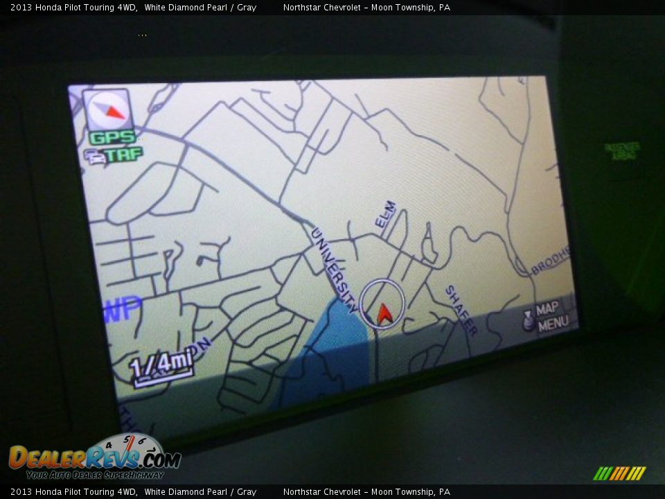 2013 Honda Pilot Touring 4WD White Diamond Pearl / Gray Photo #16