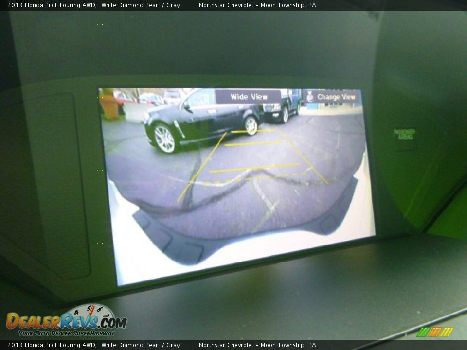 2013 Honda Pilot Touring 4WD White Diamond Pearl / Gray Photo #20
