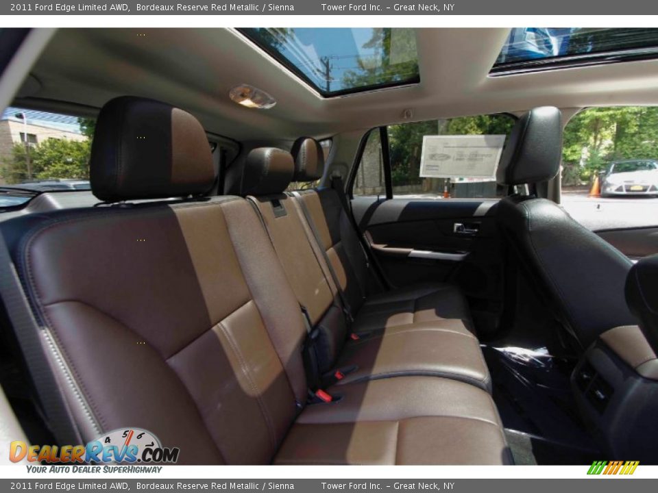 2011 Ford Edge Limited AWD Bordeaux Reserve Red Metallic / Sienna Photo #33
