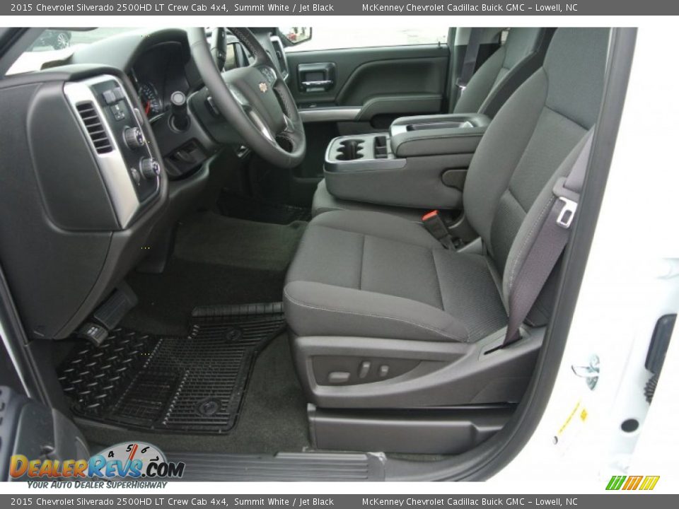 2015 Chevrolet Silverado 2500HD LT Crew Cab 4x4 Summit White / Jet Black Photo #8