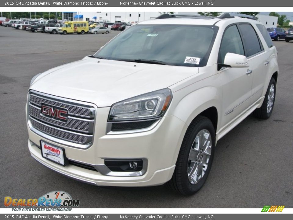 2015 GMC Acadia Denali White Diamond Tricoat / Ebony Photo #2