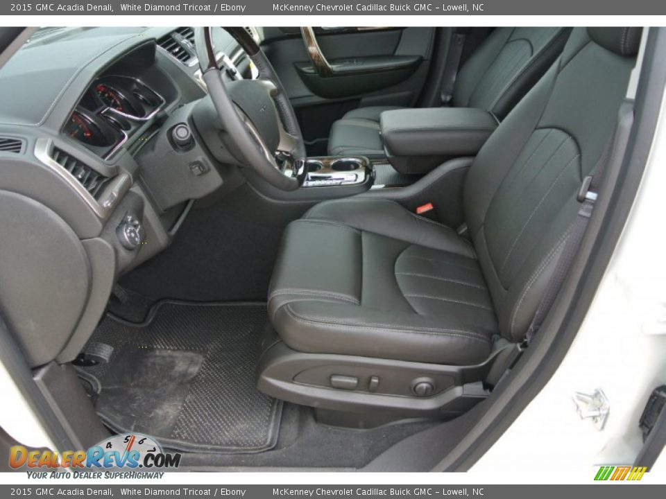 2015 GMC Acadia Denali White Diamond Tricoat / Ebony Photo #9
