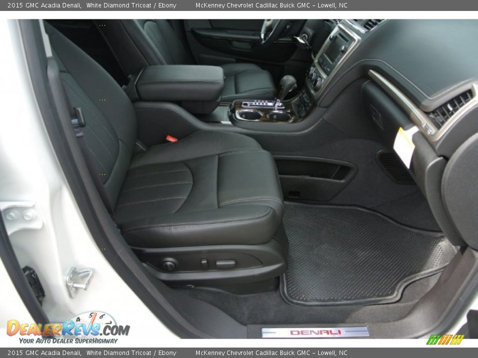 2015 GMC Acadia Denali White Diamond Tricoat / Ebony Photo #22